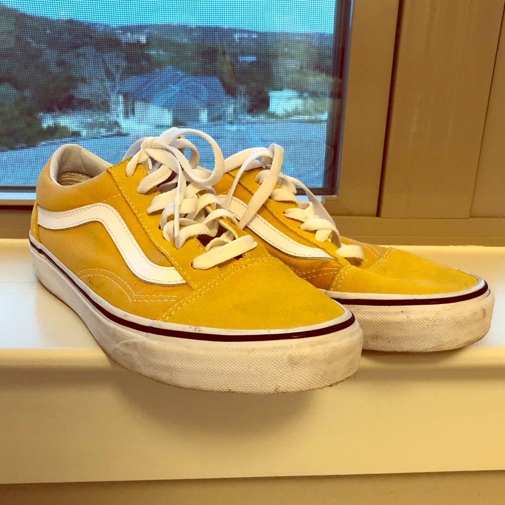 Golden Yellow Lowtop Vans